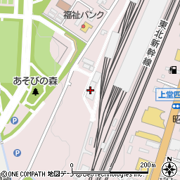 ＪＲ盛岡鉄道サービス株式会社　新幹線盛岡営業所周辺の地図