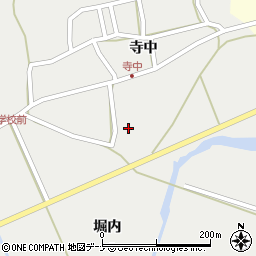 秋田県秋田市太平中関寺中19周辺の地図