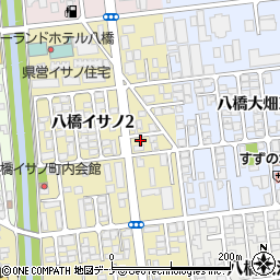有限会社秋田風呂商会周辺の地図