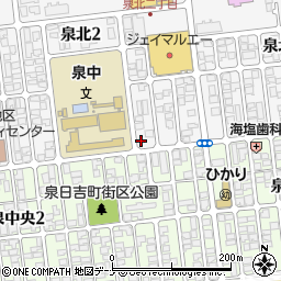 有限会社秋田電機保全周辺の地図