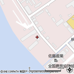 司企業株式会社　秋田営業所周辺の地図