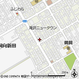 東北銀行滝沢支店周辺の地図