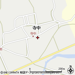 秋田県秋田市太平中関寺中74周辺の地図