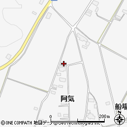 秋田県仙北市田沢湖生保内阿気113周辺の地図