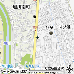 秋田県秋田市手形上川原周辺の地図