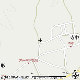 秋田県秋田市太平中関寺中178周辺の地図