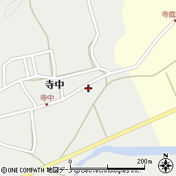 秋田県秋田市太平中関寺中7周辺の地図