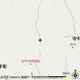 秋田県秋田市太平中関寺中172周辺の地図