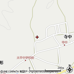 秋田県秋田市太平中関寺中171周辺の地図