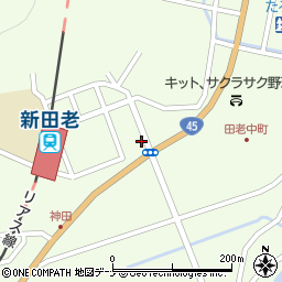 久保田クリーニング店周辺の地図