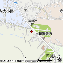 長谷川理容所周辺の地図