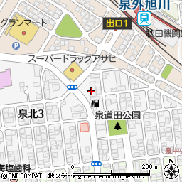 八幡平ポーク　直売所泉店周辺の地図