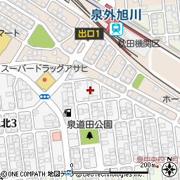 株式会社秋田自動車興業周辺の地図