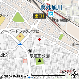 株式会社ロードサービス２４秋田自動車興業周辺の地図