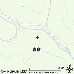 岩手県宮古市田老青倉周辺の地図