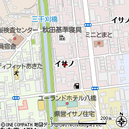 〒010-0975 秋田県秋田市八橋の地図