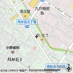 株式会社タカシマ盛岡営業所周辺の地図