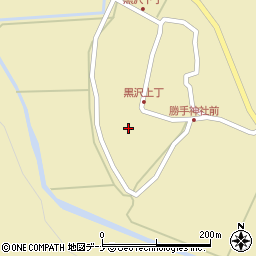 秋田県秋田市太平黒沢野崎104-1周辺の地図