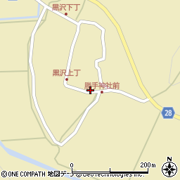 秋田県秋田市太平黒沢野崎77周辺の地図
