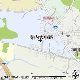秋田県秋田市寺内大小路5-19周辺の地図