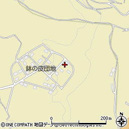 岩手県盛岡市三ツ割鉢ノ皮49-3周辺の地図