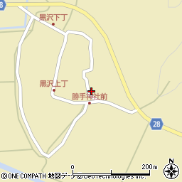 秋田県秋田市太平黒沢野崎61周辺の地図