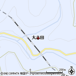 岩手県盛岡市浅岸大志田周辺の地図
