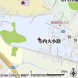 秋田県秋田市寺内大小路5周辺の地図