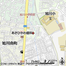 秋田県秋田市新藤田大所周辺の地図