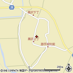 秋田県秋田市太平黒沢野崎74周辺の地図