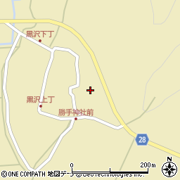 秋田県秋田市太平黒沢野崎52周辺の地図