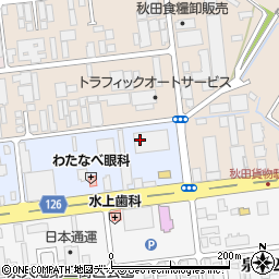 株式会社ＮＴＴ東日本‐秋田　地下埋設物確認受付担当周辺の地図