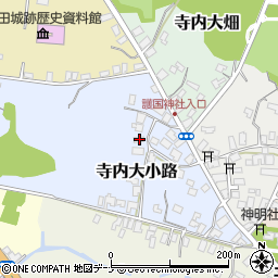 秋田県秋田市寺内大小路5-12周辺の地図