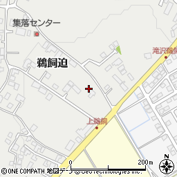 岩手県滝沢市鵜飼迫77周辺の地図