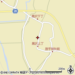 秋田県秋田市太平黒沢野崎136-1周辺の地図