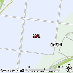 秋田県秋田市太平八田谷地周辺の地図