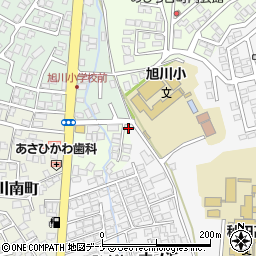秋田県秋田市新藤田大所83-3周辺の地図
