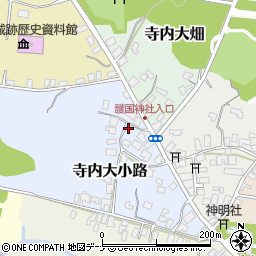 秋田県秋田市寺内大小路3-15周辺の地図