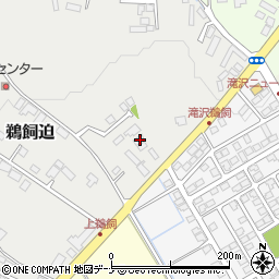 岩手県滝沢市鵜飼迫135-1周辺の地図