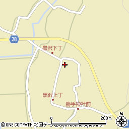 秋田県秋田市太平黒沢野崎70周辺の地図