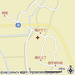 秋田県秋田市太平黒沢野崎143周辺の地図