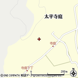 秋田県秋田市太平寺庭寺庭82周辺の地図