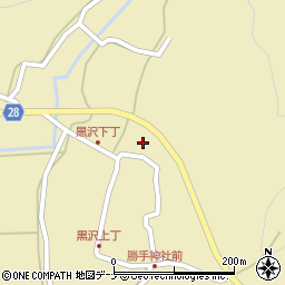 秋田県秋田市太平黒沢砂子沢15-1周辺の地図