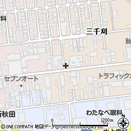 秋田県自動車電装品整備商工組合周辺の地図