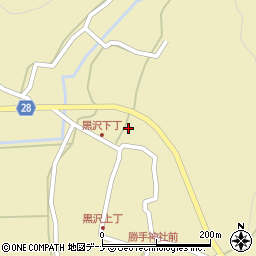 秋田県秋田市太平黒沢砂子沢12周辺の地図