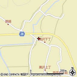 秋田県秋田市太平黒沢砂子沢38-6周辺の地図