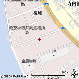 株式会社エネックス　秋田営業所周辺の地図