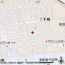 特別養護老人ホーム金寿園　在宅サービスステーション・あきた中央周辺の地図