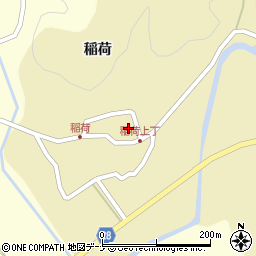 秋田県秋田市太平黒沢稲荷59周辺の地図