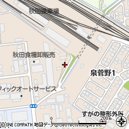 秋田県秋田市外旭川水口155周辺の地図